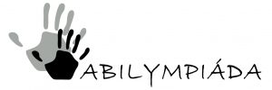 Abilympiáda černobílé logo