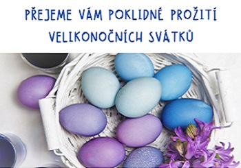Klidné Velikonoce 2020 přeje Centrum Kosatec Pardubice