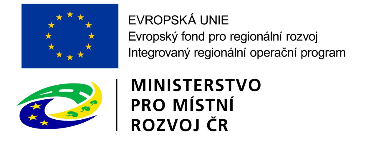 Logo Ministerstva Pro Místní Rozvoj ČR a logo EU